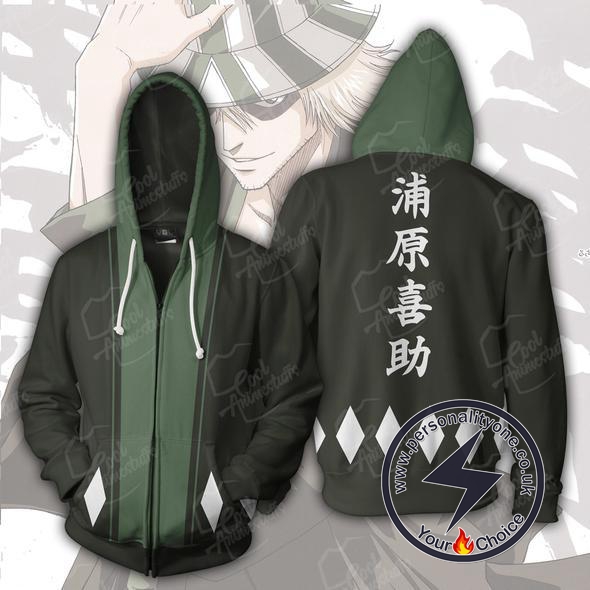 Bleach Kisuke Urahara Zip Up Hoodie Jacket
